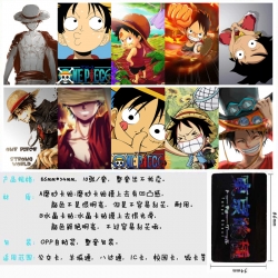 One Piece  Anime matte card st...