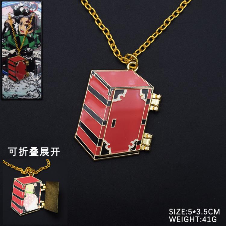 Demon Slayer Kimets  Swing Anime Peripheral Metal Keychain Pendant