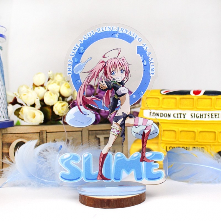 That Time I Got Slim Anime characters acrylic Standing Plates Keychain 16cm