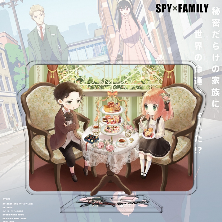 SPY×FAMILY Anime characters acrylic Standing Plates Keychain 16cm