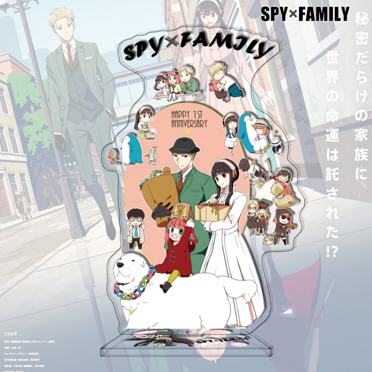 SPY×FAMILY Anime characters acrylic Standing Plates Keychain 16cm