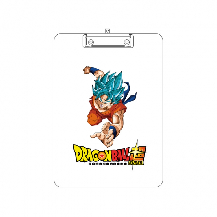 DRAGON BALL Double-sided pattern acrylic board clip writing board clip pad 31X22CM price for 2 pcs