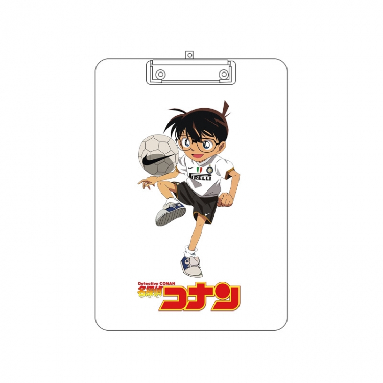 Detective conan Double-sided pattern acrylic board clip writing board clip pad 31X22CM price for 2 pcs