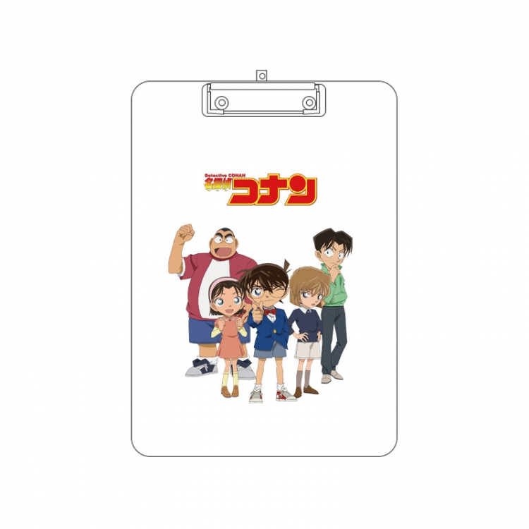 Detective conan Double-sided pattern acrylic board clip writing board clip pad 31X22CM price for 2 pcs
