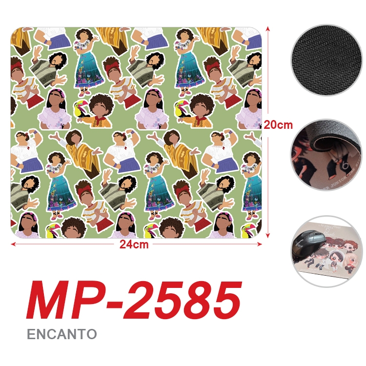full house of magic Anime Full Color Printing Mouse Pad Unlocked 20X24cm price for 5 pcs MP-2585