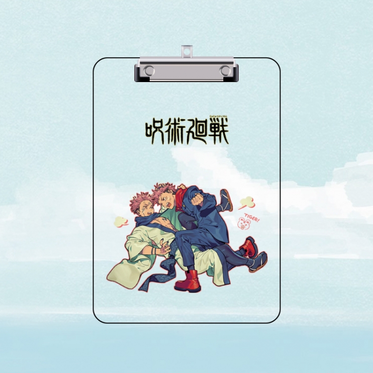 Jujutsu Kaisen Double-sided pattern acrylic board clip writing board clip pad 31X22CM price for 2 pcs