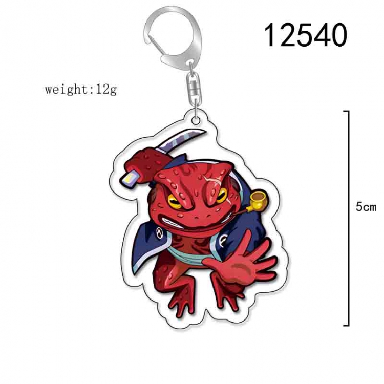 Naruto Anime Acrylic Keychain Charm  price for 5 pcs 12540