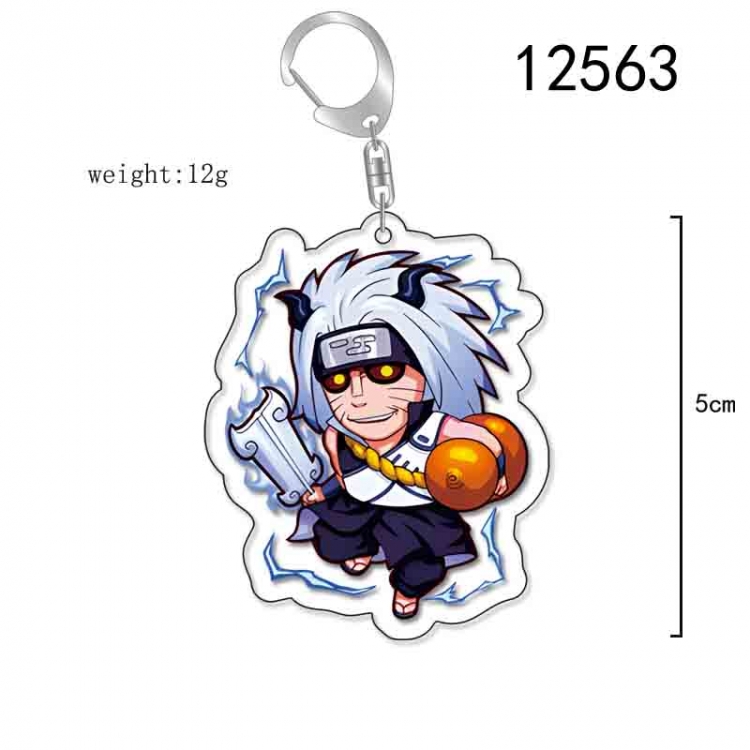 Naruto Anime Acrylic Keychain Charm  price for 5 pcs 12563