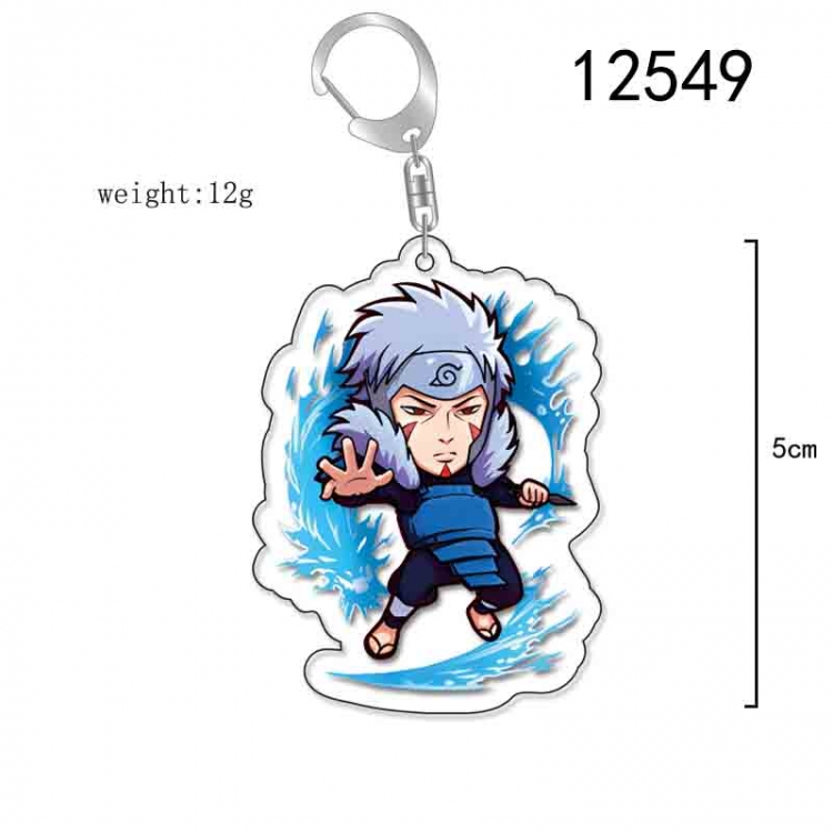 Naruto Anime Acrylic Keychain Charm  price for 5 pcs 12549