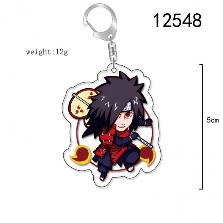 Naruto Anime Acrylic Keychain Charm  price for 5 pcs 12548