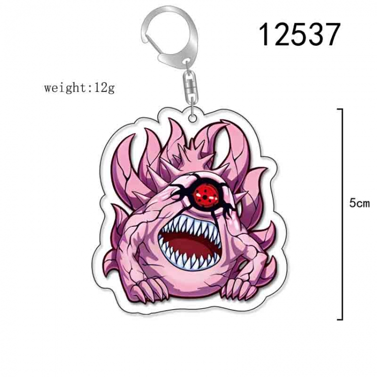 Naruto Anime Acrylic Keychain Charm  price for 5 pcs 12537