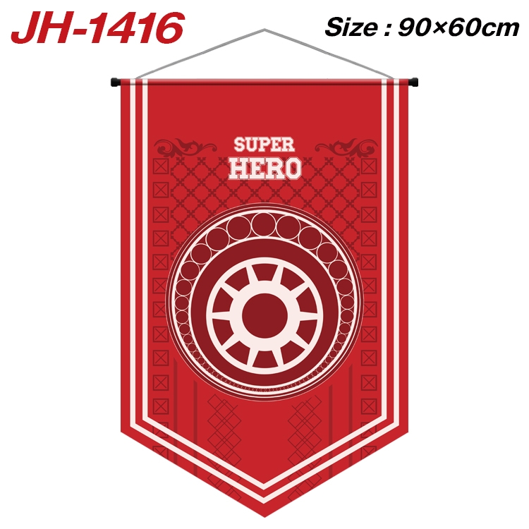 Super hero Film and television Full Color Printing Banner 90X60CM JH-1416