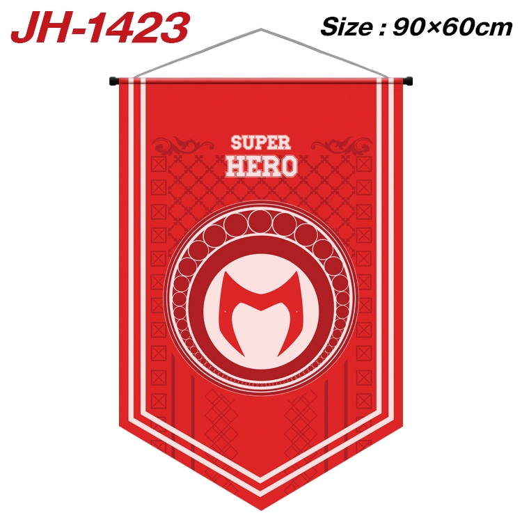 Super hero Film and television Full Color Printing Banner 90X60CM JH-1423