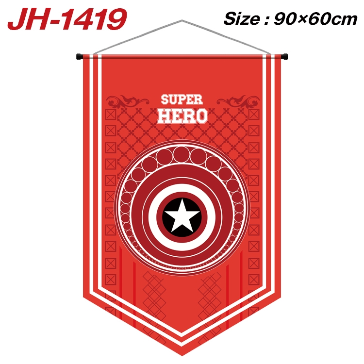 Super hero Film and television Full Color Printing Banner 90X60CM JH-1419