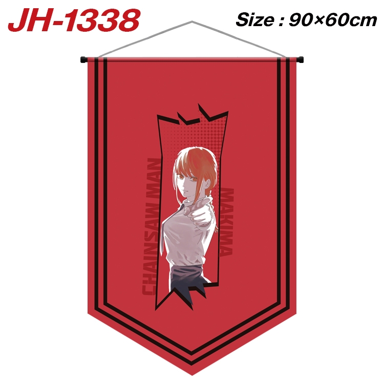chainsaw man Anime Peripheral Full Color Printing Banner 90X60CM  JH-1338