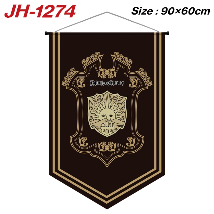 Black Clover Anime Peripheral Full Color Printing Banner 90X60CM JH-1274