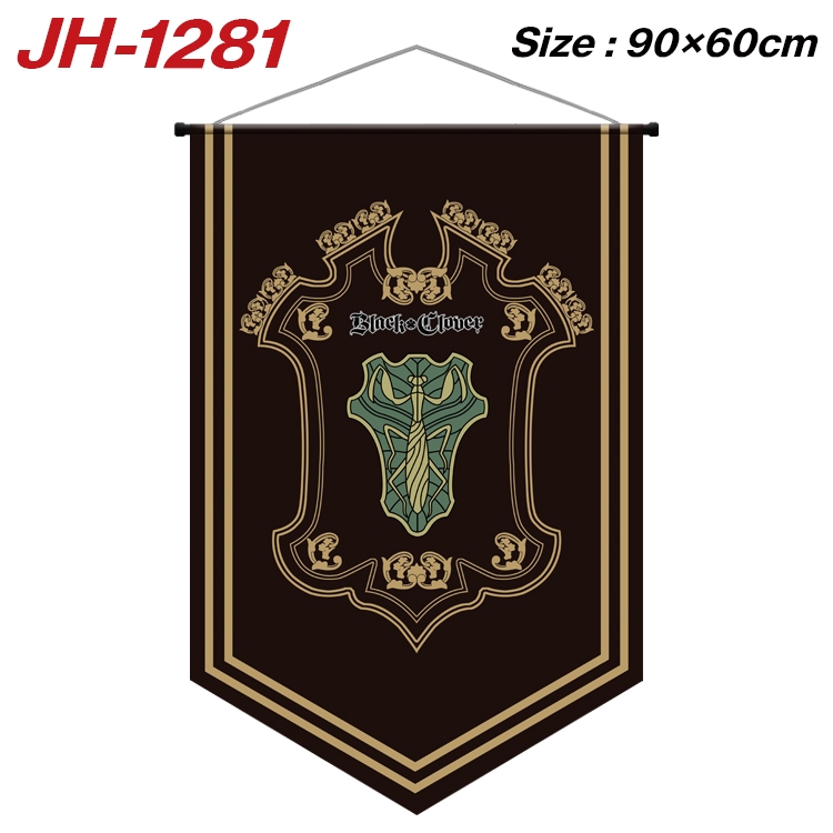 Black Clover Anime Peripheral Full Color Printing Banner 90X60CM  JH-1281