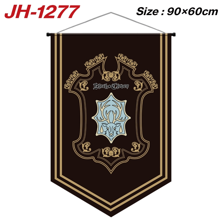 Black Clover Anime Peripheral Full Color Printing Banner 90X60CM  JH-1277