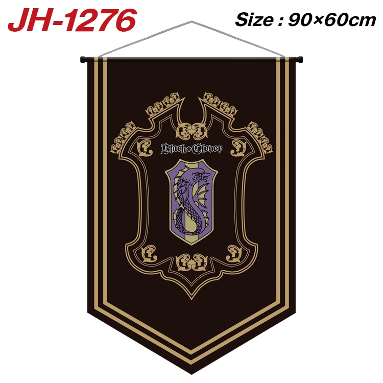 Black Clover Anime Peripheral Full Color Printing Banner 90X60CM JH-1276