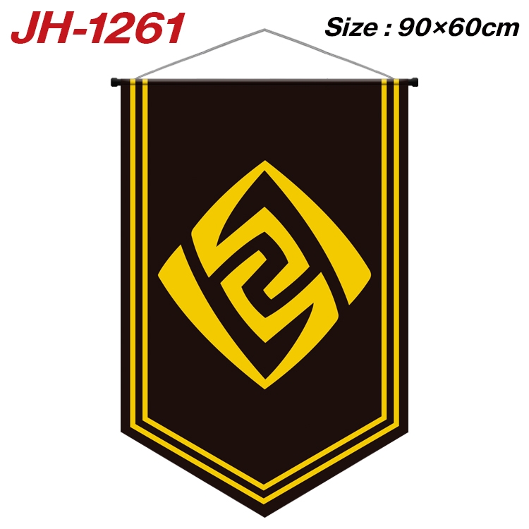 Genshin Impact Anime Peripheral Full Color Printing Banner 90X60CM JH-1261
