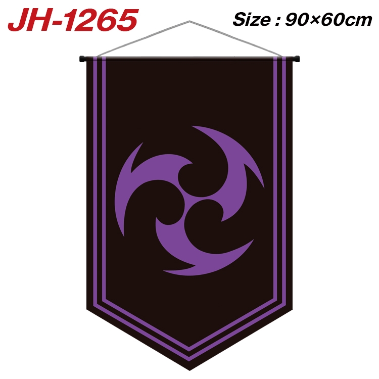 Genshin Impact Anime Peripheral Full Color Printing Banner 90X60CM JH-1265