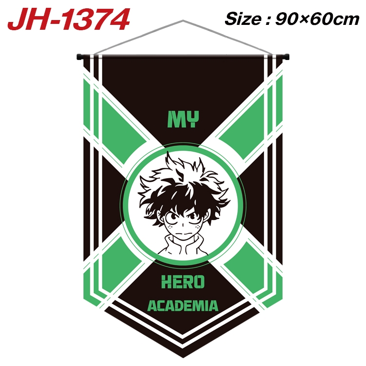 My Hero Academia Anime Peripheral Full Color Printing Banner 90X60CM JH-1374