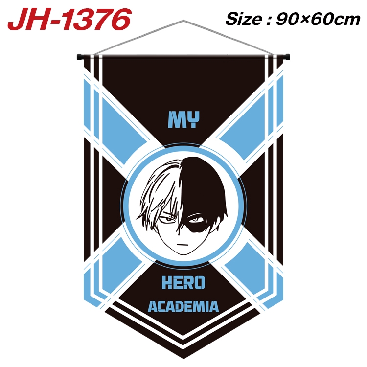 My Hero Academia Anime Peripheral Full Color Printing Banner 90X60CM JH-1376