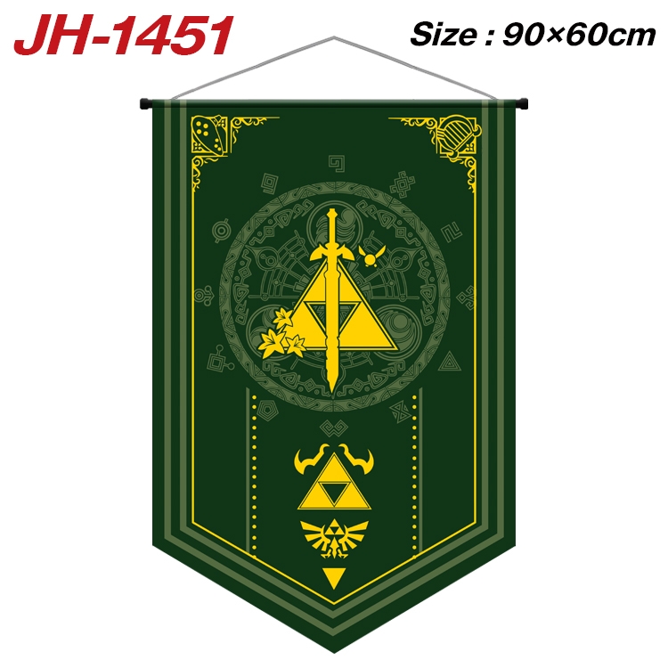 The Legend of Zelda Anime Peripheral Full Color Printing Banner 90X60CM JH-1451