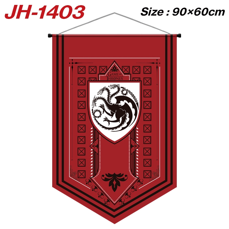 Game of Thrones Anime Peripheral Full Color Printing Banner 90X60CM JH-1403
