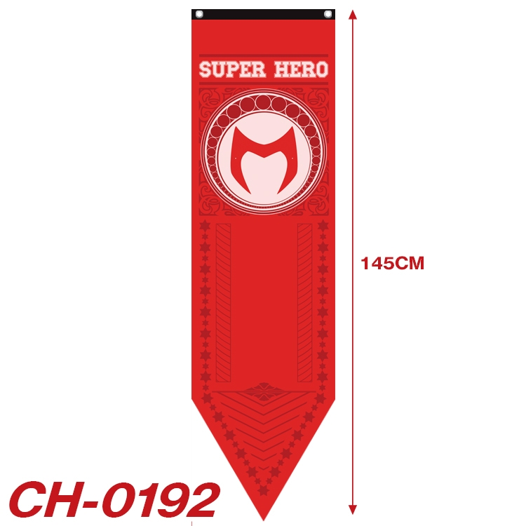 Super hero Movie star full color printing banner 40x145CM CH-0192