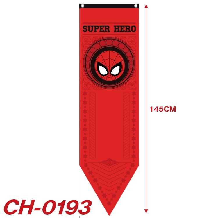 Super hero Movie star full color printing banner 40x145CM CH-0193