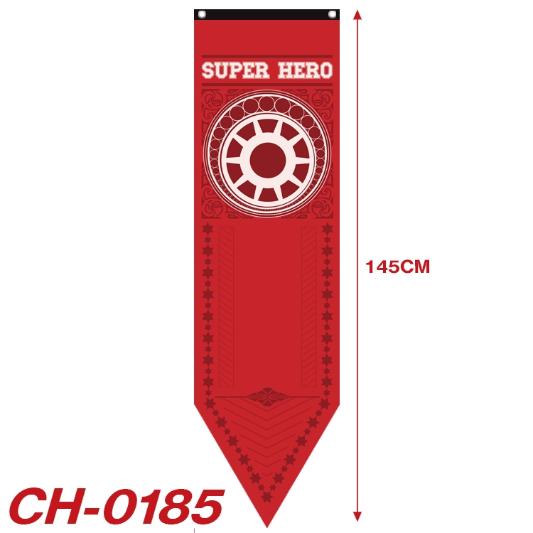 Super hero Movie star full color printing banner 40x145CM CH-0185