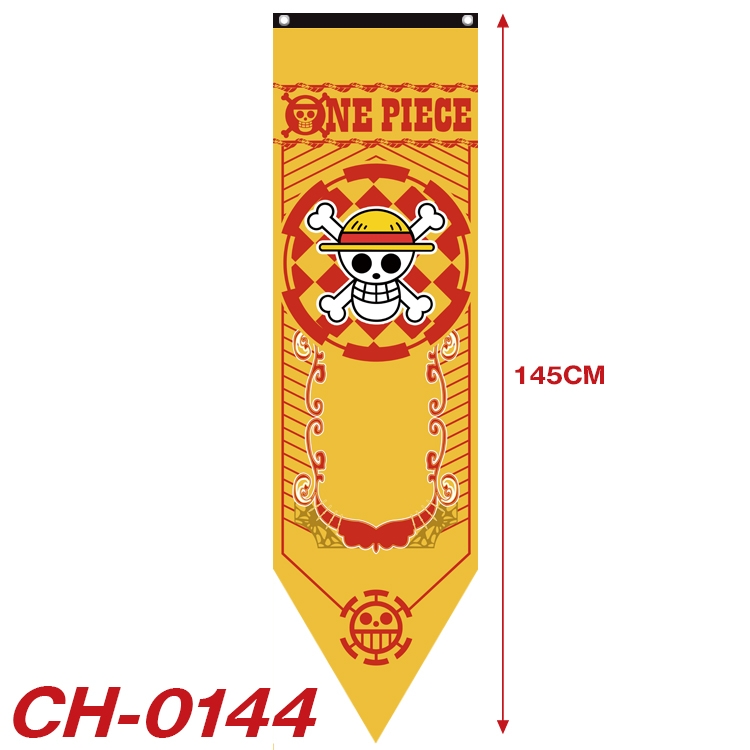 One Piece Anime Peripheral Full Color Printing Banner 40x145CM CH-0144