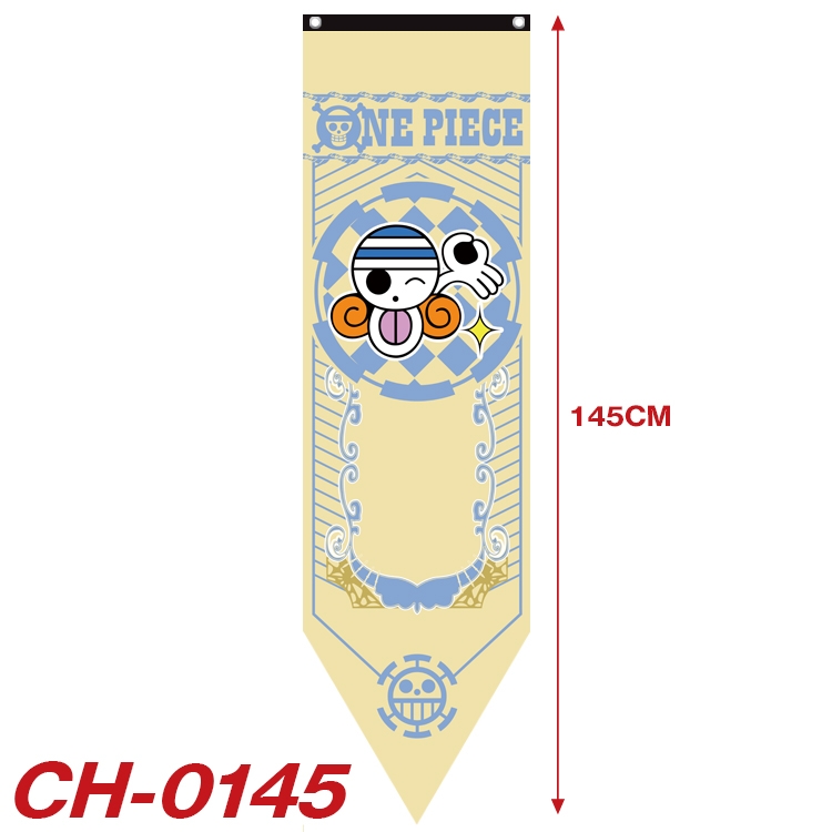 One Piece Anime Peripheral Full Color Printing Banner 40x145CM CH-0145