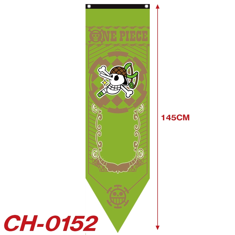 One Piece Anime Peripheral Full Color Printing Banner 40x145CM CH-0152