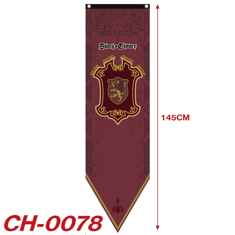 Black Clover Anime Peripheral Full Color Printing Banner 40x145CM CH-0078