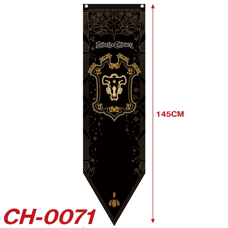 Black Clover Anime Peripheral Full Color Printing Banner 40x145CM CH-0071