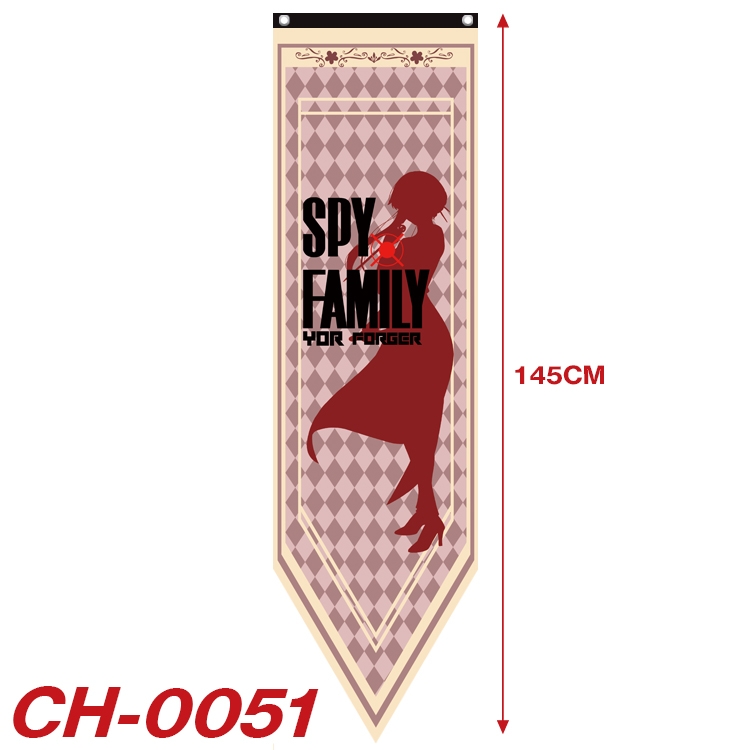 SPY×FAMILY Anime Peripheral Full Color Printing Banner 40x145CM CH-0051