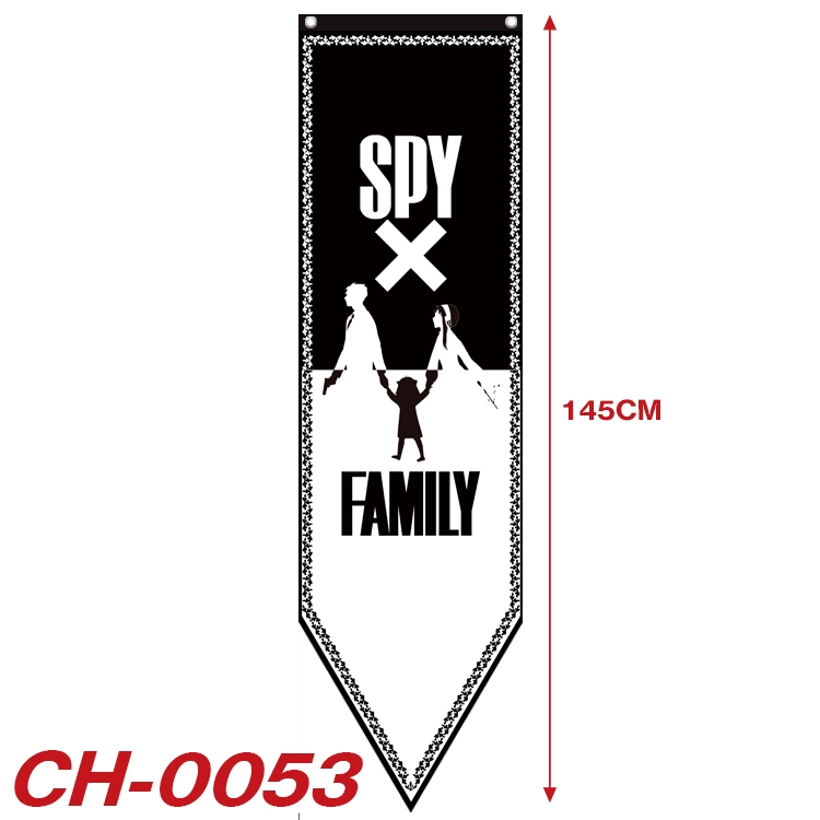 SPY×FAMILY Anime Peripheral Full Color Printing Banner 40x145CM CH-0053