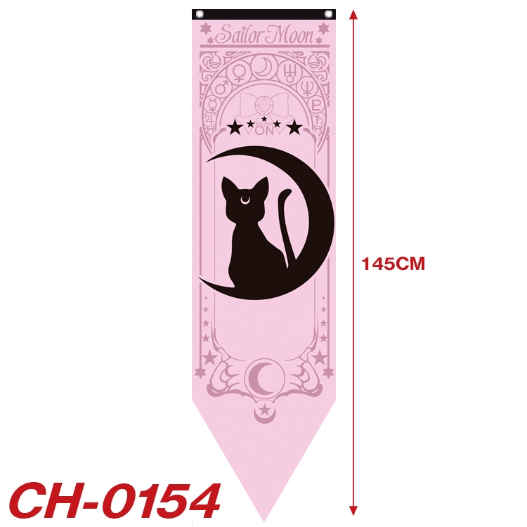 sailormoon Anime Peripheral Full Color Printing Banner 40x145CM CH-0154