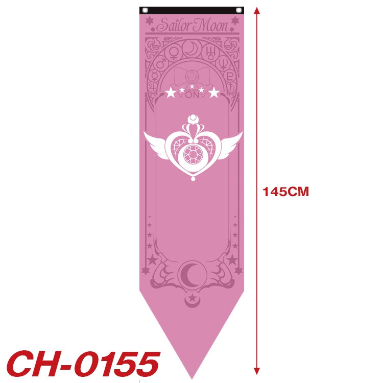 sailormoon Anime Peripheral Full Color Printing Banner 40x145CM CH-0155