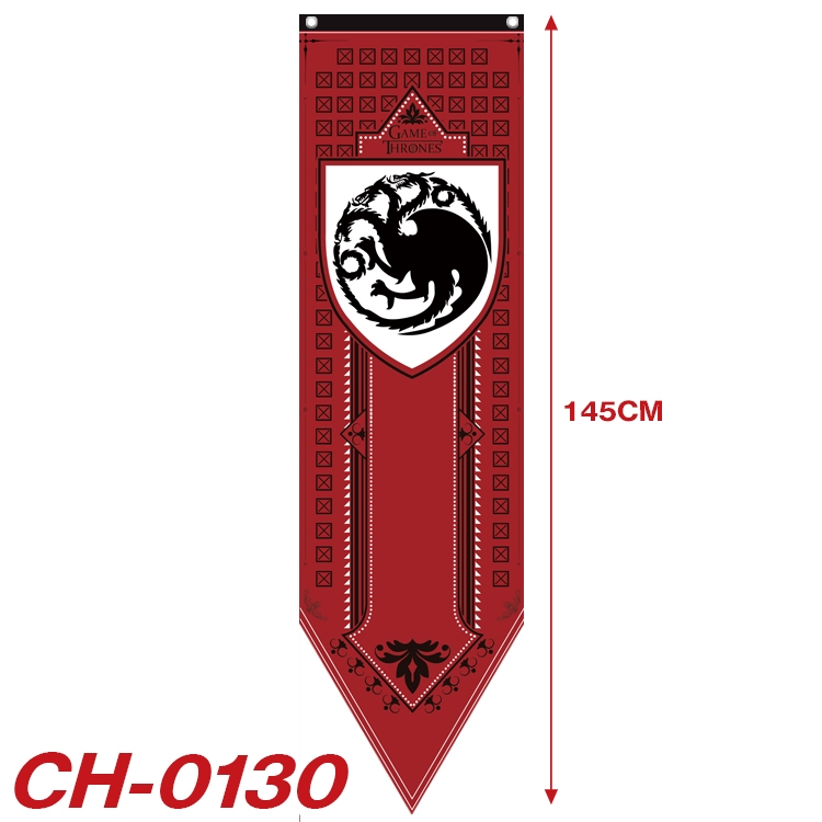 Game of Thrones Anime Peripheral Full Color Printing Banner 40x145CM CH-0130