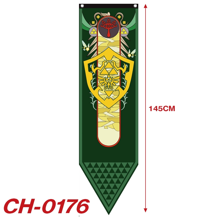The Legend of Zelda Anime Peripheral Full Color Printing Banner 40x145CM CH-0176