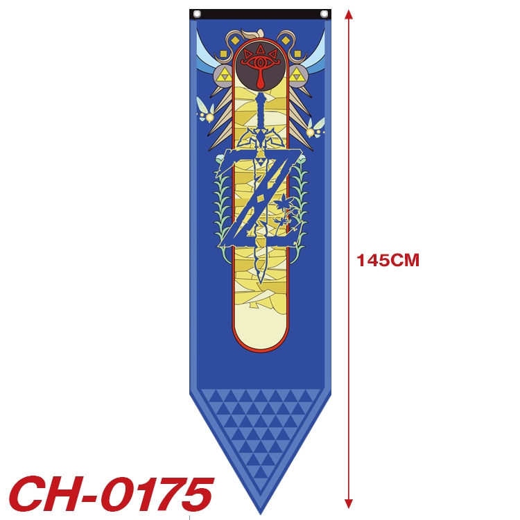 The Legend of Zelda Anime Peripheral Full Color Printing Banner 40x145CM CH-0175