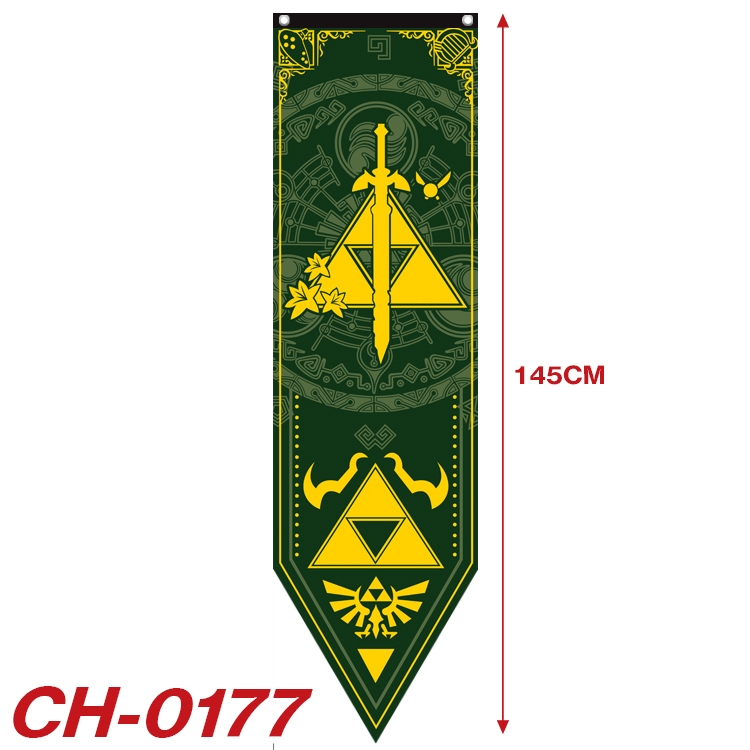 The Legend of Zelda Anime Peripheral Full Color Printing Banner 40x145CM CH-0177