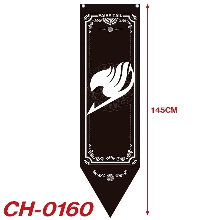 Fairy tail Anime Peripheral Full Color Printing Banner 40x145CM  CH-0160