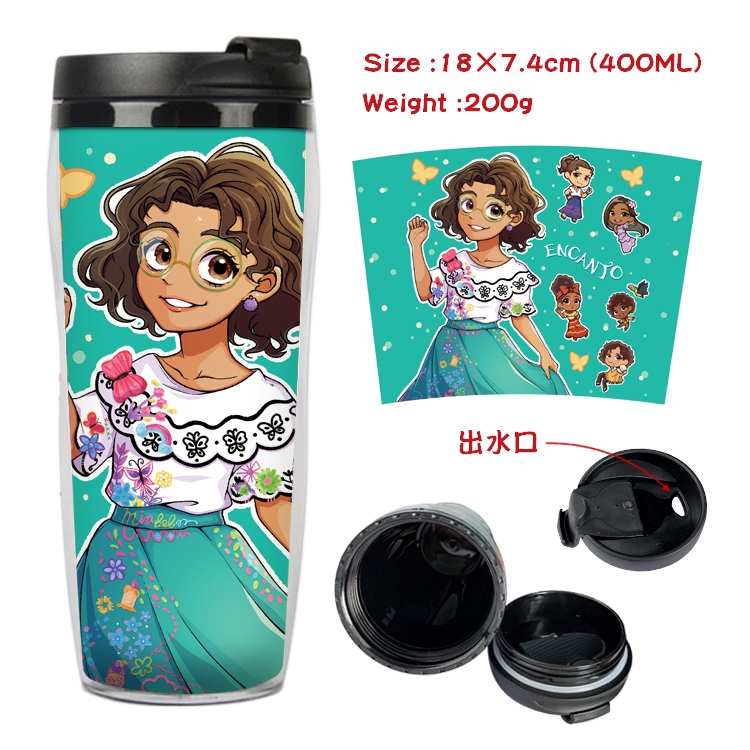 full house of magic Anime Starbucks Leakproof Insulated Cup 18X7.4CM 400ML