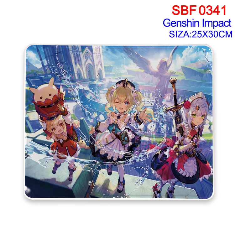 Genshin Impact Anime peripheral mouse pad 25X30cm  SBF-341