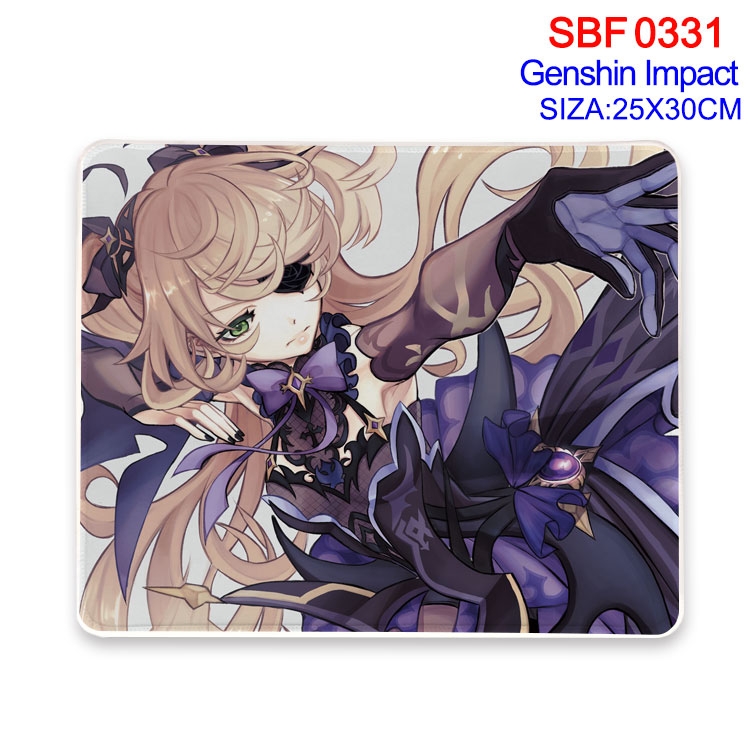 Genshin Impact Anime peripheral mouse pad 25X30cm SBF-331