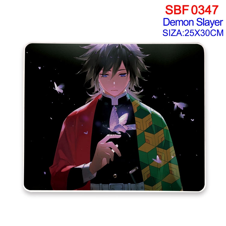 Demon Slayer Kimets Anime peripheral mouse pad 25X30cm  SBF-347